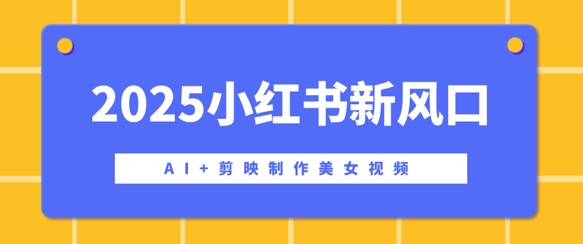 2025小红书的新蓝海，AI 剪辑软件制做美女丝袜，引流矩阵公布快速吸粉，初学者也可以实际操作-中创网_分享创业资讯_网络项目资源-试验田